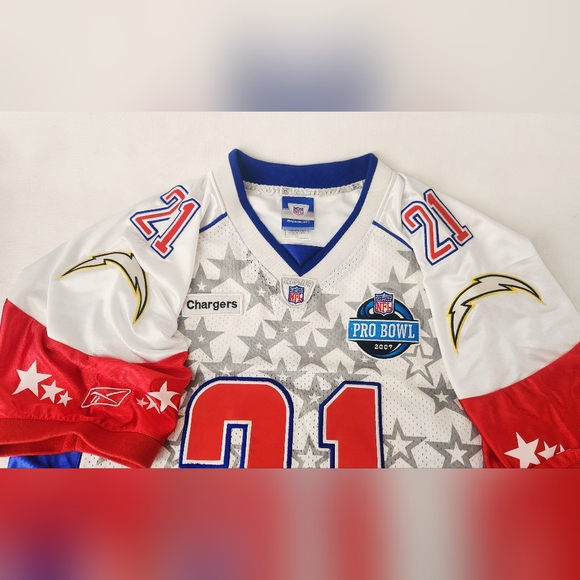 Reebok Vintage NFL Pro Bowl 2007 LaDainian Tomlinson Chargers Jersey SZ 50 100% - Picture 9 of 16